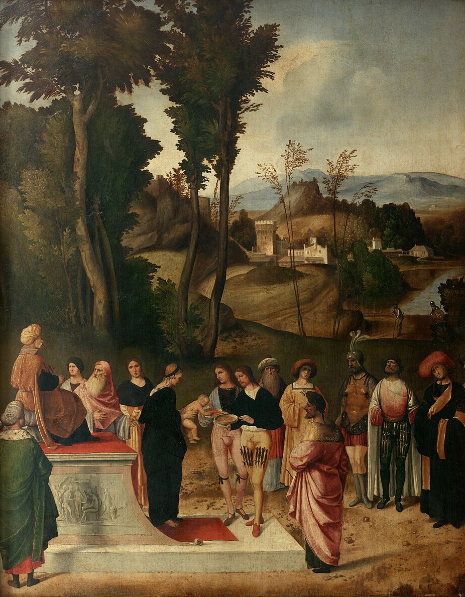 Mosè alla prova del fuoco - Galleria degli Uffizi, Firenze